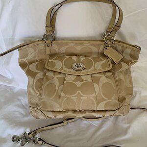 Coach Signature Collection Shoulder Bag (w/strap)